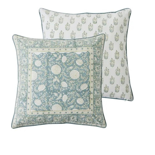 Anjali Cotton Block Cushion