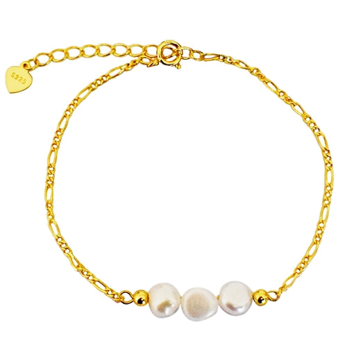 Pearl Chain Bracelet