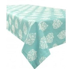 Avalon Sea Green Coated Table Cloth