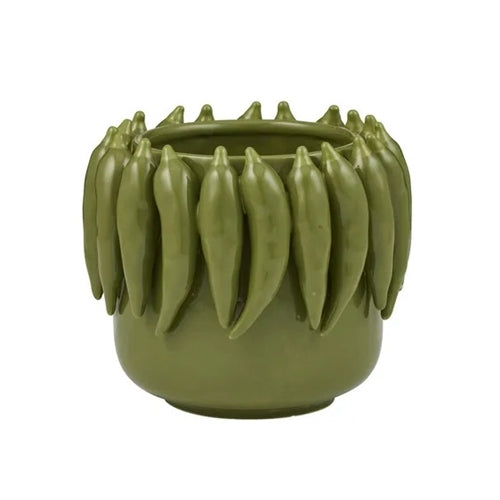 Peperoncino Ceramic Pot