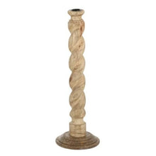 Load image into Gallery viewer, Contorta Wood Candleholder