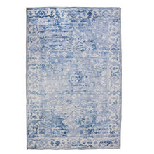 Load image into Gallery viewer, Shay Blue Machine Washable Rug