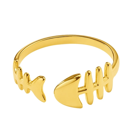 Fishbone Ring