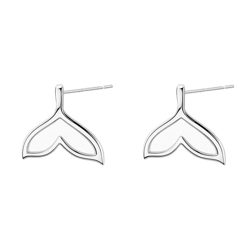 Whales Tails Stud Earring