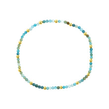 Load image into Gallery viewer, Semi-Precious Beaded Bracelet - Silver