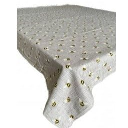 Honey Bee Coated Table Cloth