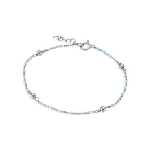 Load image into Gallery viewer, Pale Blue Beaded Bracelet