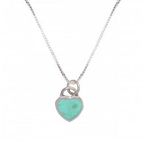 Turquoise Heart Necklace