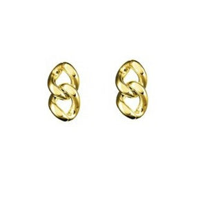 Curb Link Stud Earring