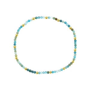Semi-Precious Beaded Bracelet