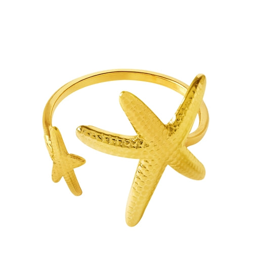 Double Starfish Ring