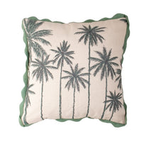 Load image into Gallery viewer, Cotton Las Palma Embroidered Cushion