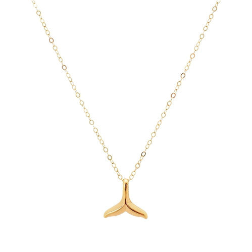 Whales Tail Necklace GF