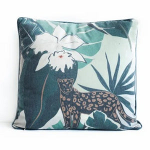 Jungle Leopard Cushion