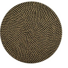 Load image into Gallery viewer, Placemat Round Demi Cotton