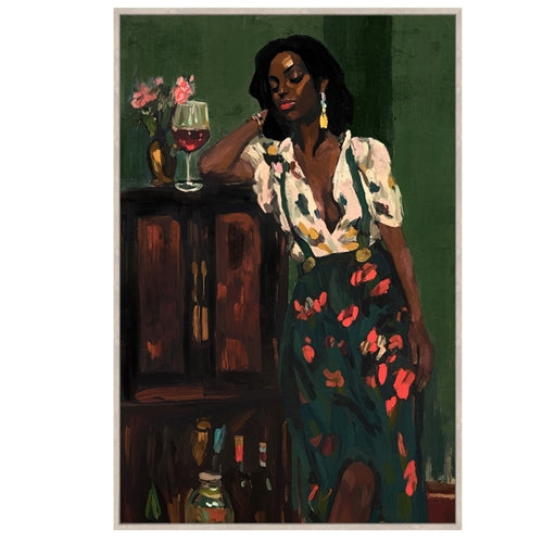 Canvas Print Hand Embellishment - Dusk