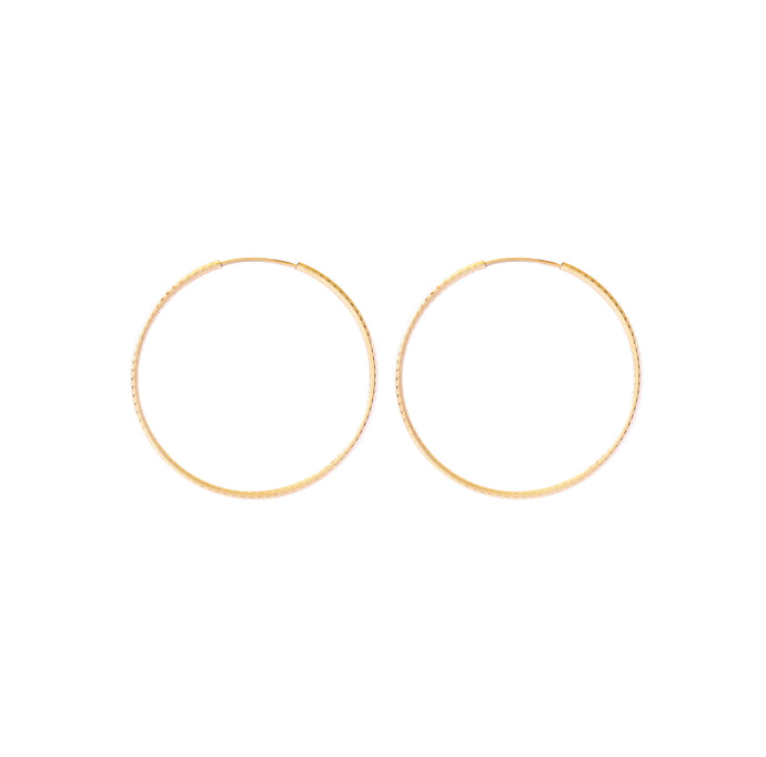 Gold Hoop Earring