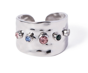 Cz Wide Ring