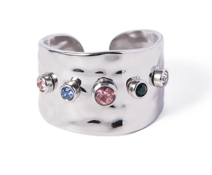 Cz Wide Ring