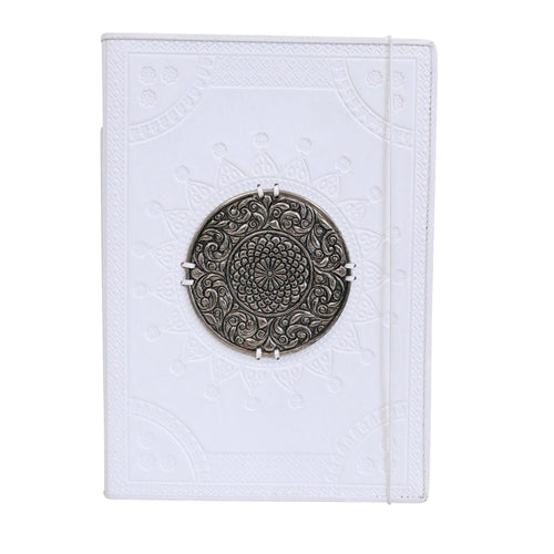 Leather Notebook Medallion