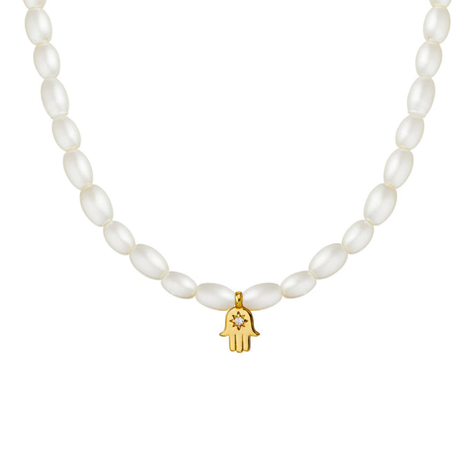 Rice Pearl Necklace