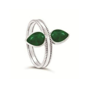 Vida Emerald Ring