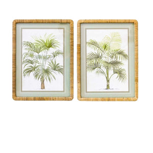 Vintage Palms Framed Print