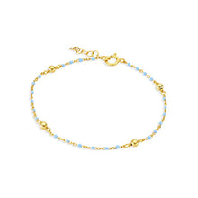 Load image into Gallery viewer, Pale Blue Beaded Bracelet