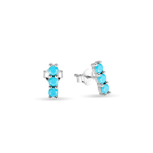 Turquoise Set Studs