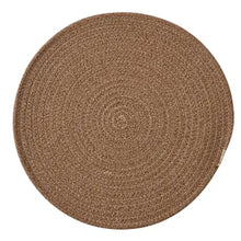 Load image into Gallery viewer, Placemat Round Demi Cotton