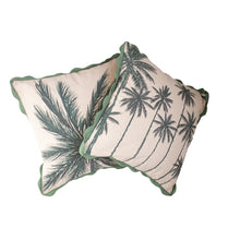 Load image into Gallery viewer, Cotton Las Palma Embroidered Cushion