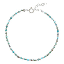 Load image into Gallery viewer, Semi-Precious Beaded Bracelet - Silver