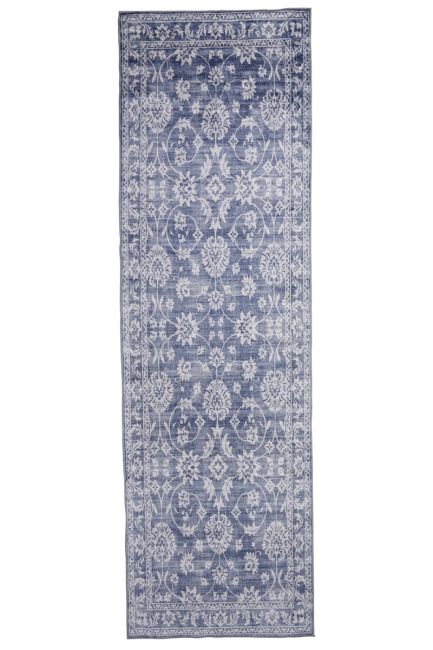 Megan Blue Machine Washable Rug