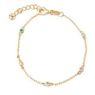 Bracelet Multi Cz Chain