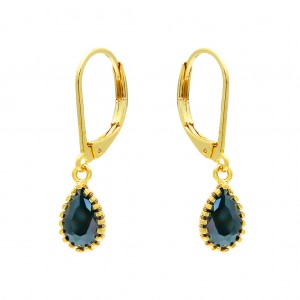 Stone Gold Filled Earring