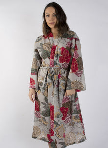 Kimono Bird Print