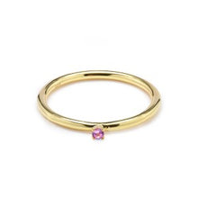 Load image into Gallery viewer, Tiny Cz Gold Ring