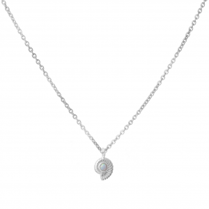 Snail Shell Opalite Necklace